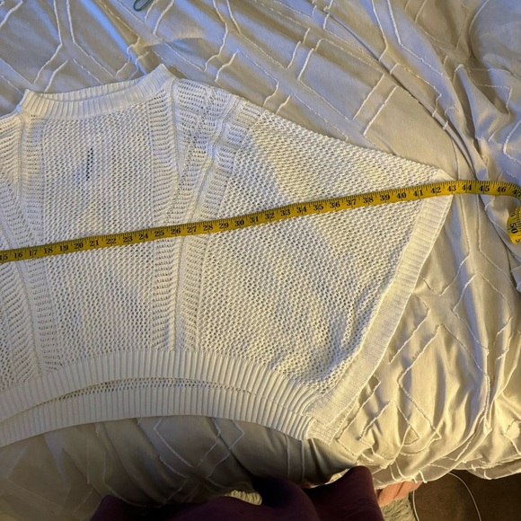 Boho batwing crochet top size small - Picture 7 of 8